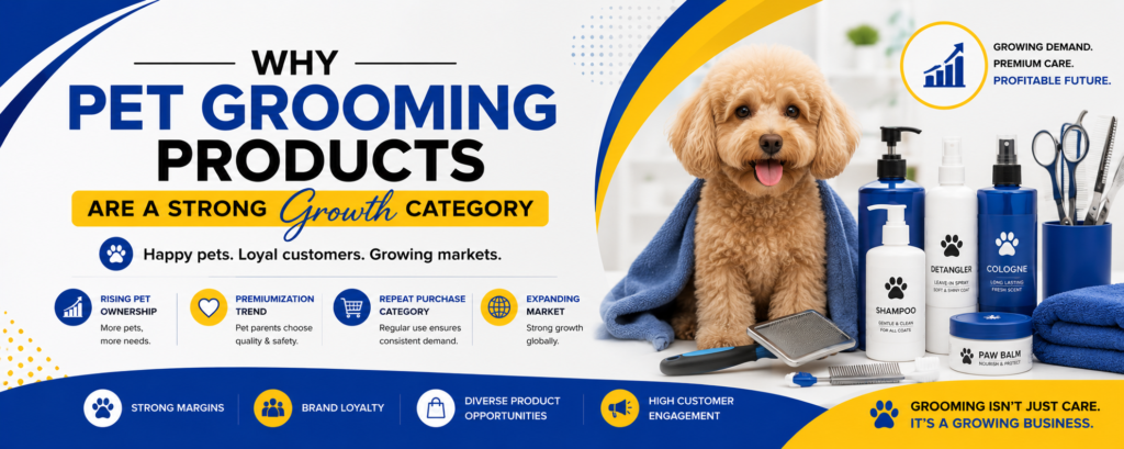 Pet Grooming Products Are a Strong Growth Category